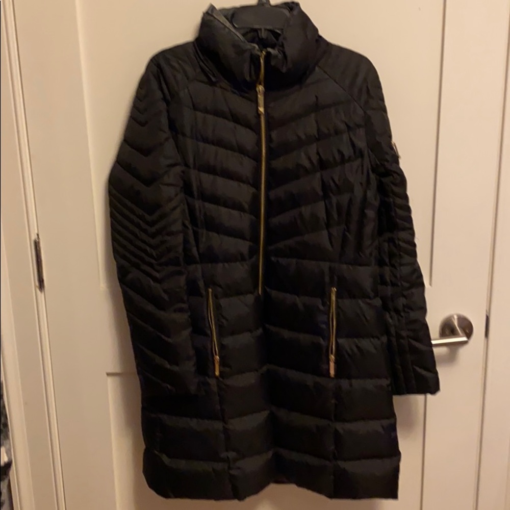 Black Michael Kors winter coat